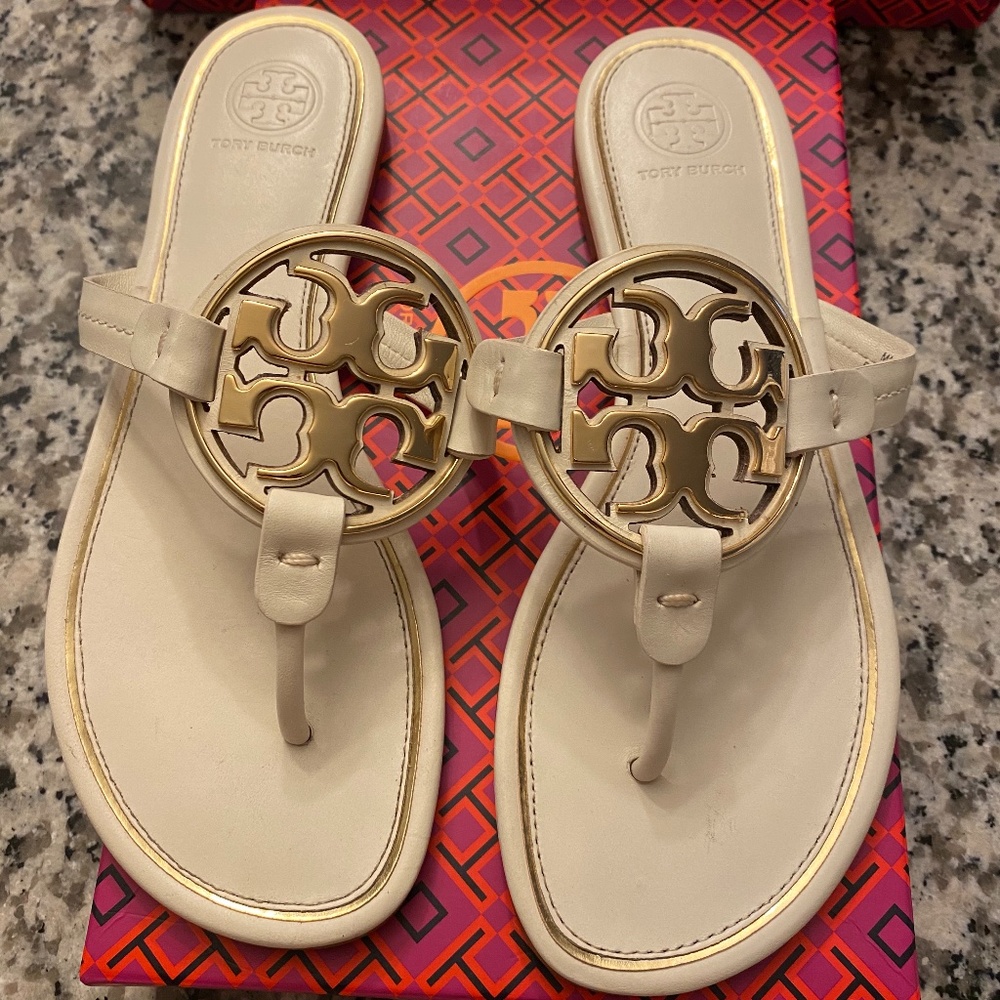 (Authentic)Tory Burch Metal Miller
